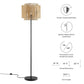 Nourish Bamboo Floor Lamp - No Shipping Charges MDY-EEI-5611-NAT