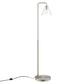 Element Transparent Glass Glass and Metal Floor Lamp - No Shipping Charges MDY-EEI-5618-SNL