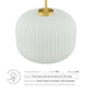 Reprise Glass Pendant Light - No Shipping Charges MDY-EEI-5620-WHI-SBR