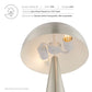 Modway Selena Metal Table Lamp in Satin Nickel MDY-EEI-5624-SNL