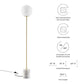 Logic Terrazzo Floor Lamp - No Shipping Charges MDY-EEI-5626-WHI