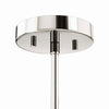 Modway Rekindle 8-Light Chandelier in Polished Nickel Silver 25 x 47.5 x 77.5 MDY-EEI-5636-PON