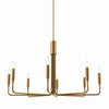 Rekindle 8-Light Chandelier - No Shipping Charges MDY-EEI-5636-SBR