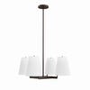 Mercer 4-Light Pendant Light - No Shipping Charges MDY-EEI-5640-WHI-BRZ