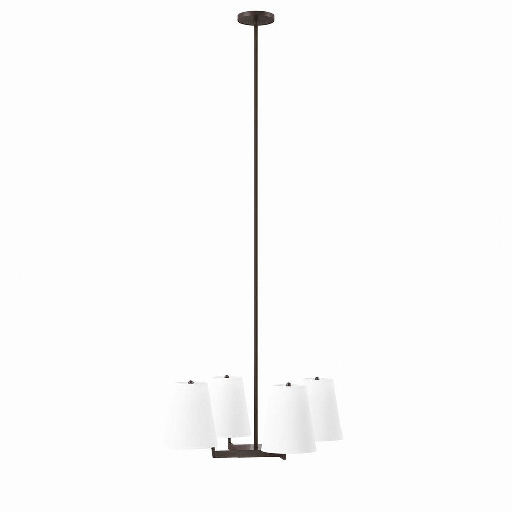 Mercer 4-Light Pendant Light - No Shipping Charges MDY-EEI-5640-WHI-BRZ