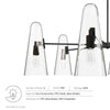 Beacon 6-Light Chandelier - No Shipping Charges MDY-EEI-5648-CLR-BLK