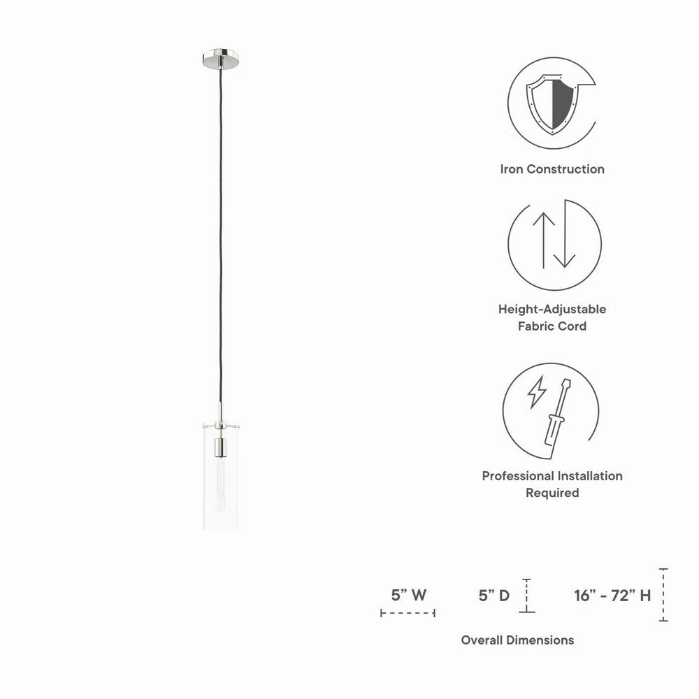 Skylark Pendant Light - No Shipping Charges MDY-EEI-5652-CLR-PON