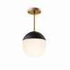 Stellar 1-Light Pendant Light - No Shipping Charges MDY-EEI-5653-OPA-SBR