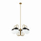 Stellar 5-Light Chandelier - No Shipping Charges MDY-EEI-5658-OPA-SBR