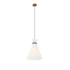 Starlight 1-Light Pendant Light - No Shipping Charges MDY-EEI-5659-WHI-PON