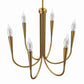 Penrose 6-Light Chandelier - No Shipping Charges MDY-EEI-5661-PON