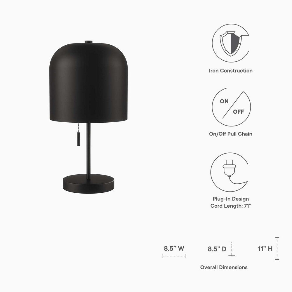 Avenue Table Lamp - No Shipping Charges MDY-EEI-5664-BLK