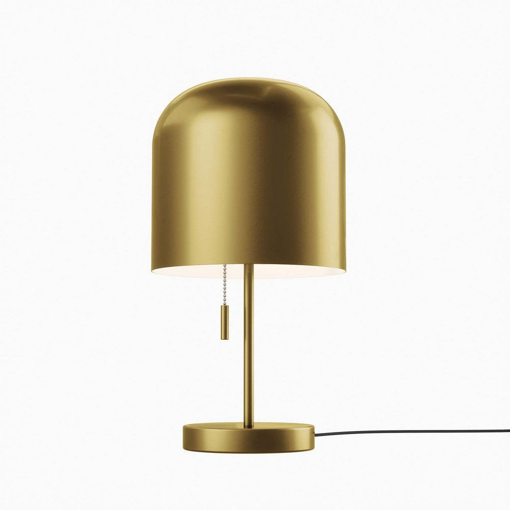 Modway Avenue Table Lamp in Satin Brass MDY-EEI-5664-SBR