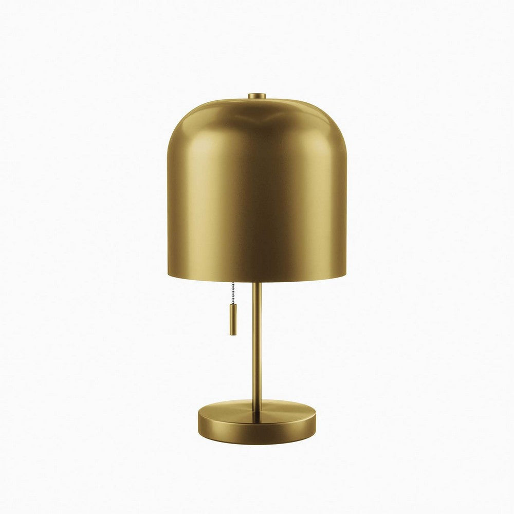 Modway Avenue Table Lamp in Satin Brass