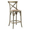 Modway Gear Counter Stool with Gray Finish EEI-5667-GRY