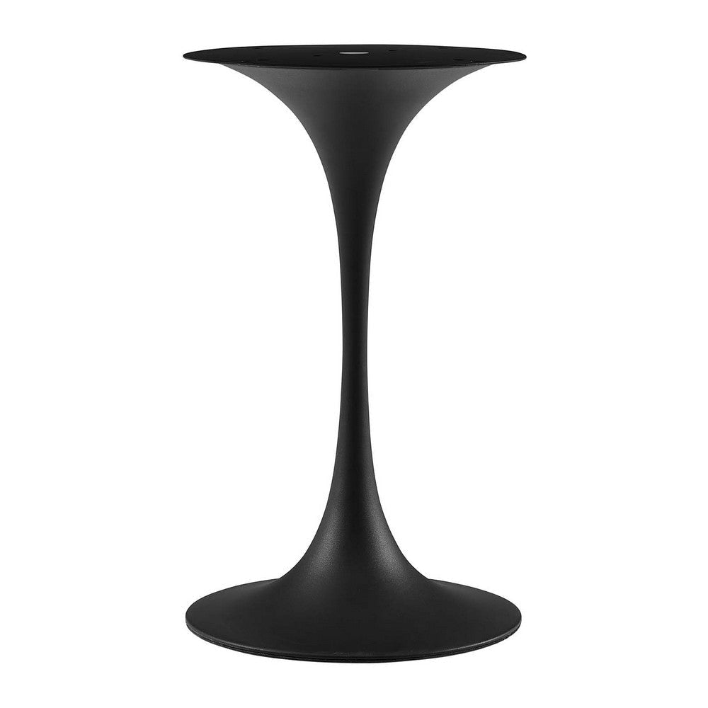 Modway Lippa Round 20’’ Side Table in Black White MDY-EEI-5688-BLK-WHI