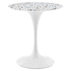 Modway Lippa Dining Table, White