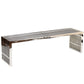 Modway Large Gridiron Stainless Steel Bench