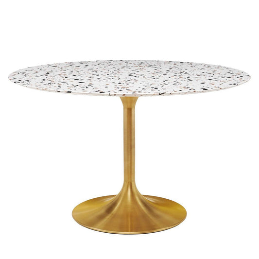 Lippa 47" Round Terrazzo Dining Table