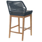 Wellspring Outdoor Patio Teak Wood Bar Stool - No Shipping Charges MDY-EEI-5746-BLU-GPH