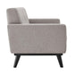 Modway Engage Modern Tufted Back Textured Fabric Loveseat in Light Gray MDY-EEI-5759-LGR