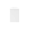 Modway Bryn Wall-Mount Bathroom Vanity 48 Inch White White MDY-EEI-5780-WHI-WHI