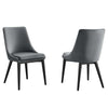 Modway Viscount Dining Chair, Set of 2, Gray