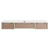 Render Wall Mount Wood Office Desk MDY-EEI-5865-OAK