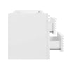 Modway Render 48’’ Wall-Mount Bathroom Vanity Cabinet in White Basin Not Included Double Sink MDY-EEI-5867-WHI