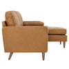 Modway Valour Sectional 78’’ Sofa Tan MDY-EEI-5872-TAN