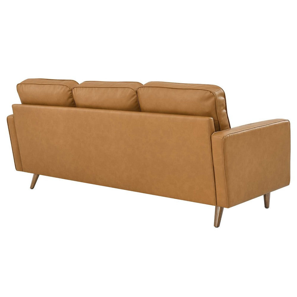 Modway Valour Sectional 78’’ Sofa Tan MDY-EEI-5872-TAN