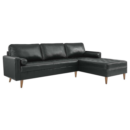 Modway Valour Sectional, 98" Sofa, Black