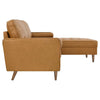 Modway Valour Sectional 98’’ Sofa Tan MDY-EEI-5873-TAN