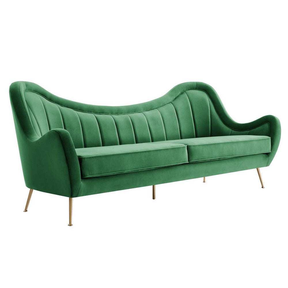 Modway Cheshire Sofas, Emerald