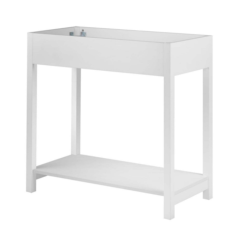 Modway Altura Modern 36’’ Bathroom Vanity Cabinet in White - Sink Basin Not Included MDY-EEI-5876-WHI