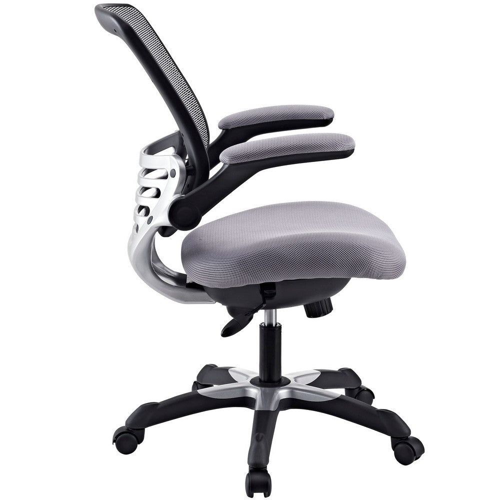 Gray Edge Mesh Office Chair - No Shipping Charges MDY-EEI-594-GRY