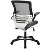 Gray Edge Vinyl Office Chair - No Shipping Charges MDY-EEI-595-GRY