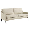 Modway Corland Upholstered Fabric, Sofa, Beige