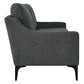 Modway Corland Upholstered Fabric Sofa Charcoal MDY-EEI-6019-CHA