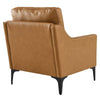 Corland Leather Armchair - No Shipping Charges MDY-EEI-6022-TAN