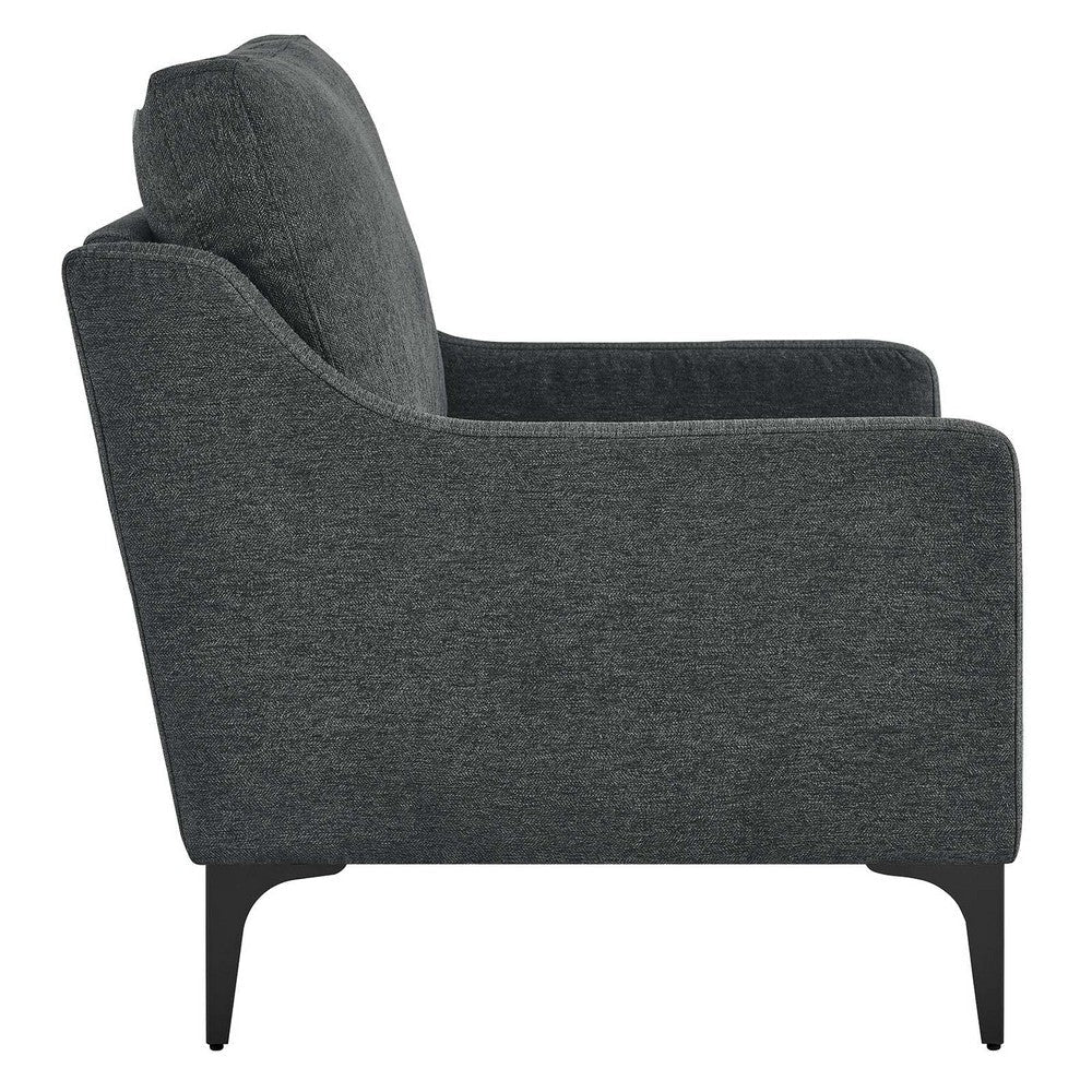 Corland Upholstered Fabric Armchair - No Shipping Charges MDY-EEI-6023-CHA