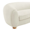 Modway Abundant Boucle Upholstered Fabric Sofa Ivory MDY-EEI-6024-IVO