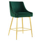 Modway Discern 2 Two Counter Stools Green MDY-EEI-6038-GRN