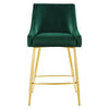 Modway Discern 2 Two Counter Stools Green MDY-EEI-6038-GRN