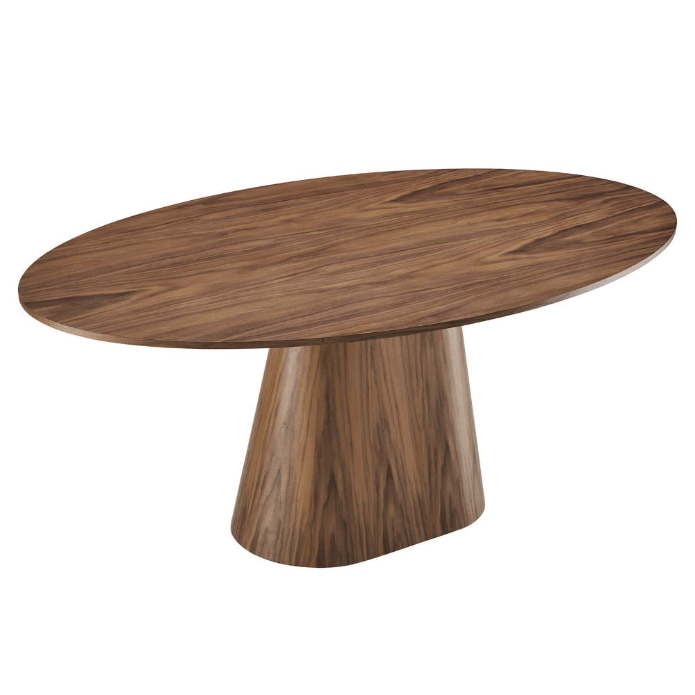 Modway Provision Dining-Tables, 75 Inch, Walnut