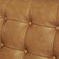 Modway Exalt Tufted Vegan Leather Sofa Tan MDY-EEI-6099-TAN