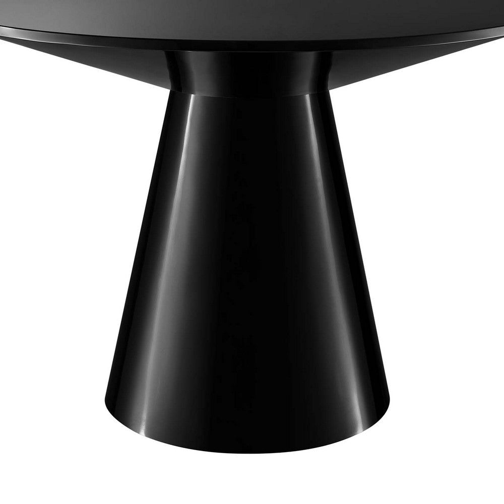 Modway Provision Dining-Tables 47 Inch Black MDY-EEI-6101-BLK