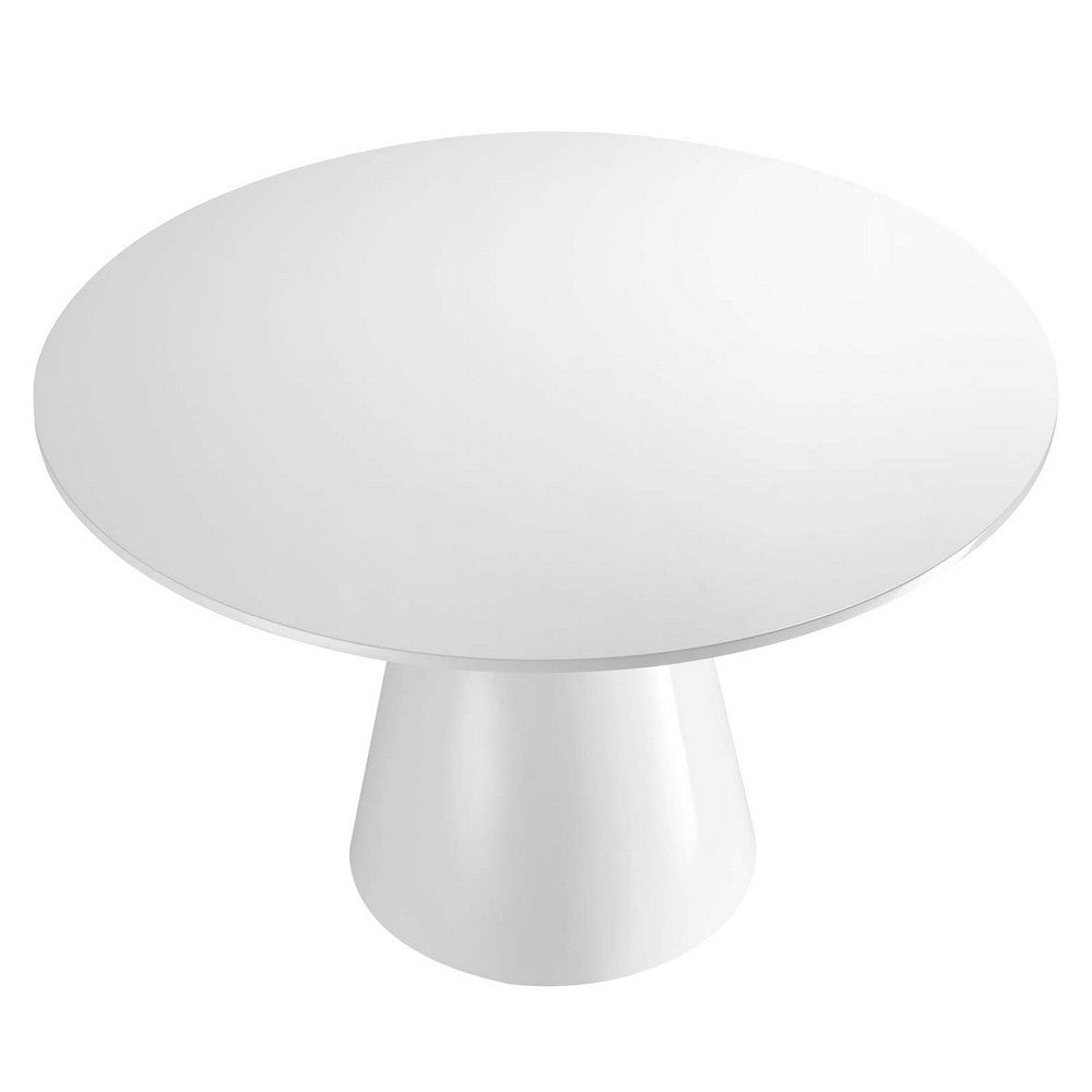 Modway Provision Dining-Tables 47 Inch White MDY-EEI-6101-WHI