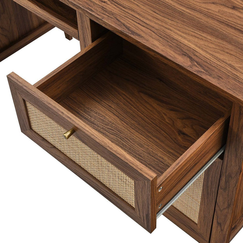 Modway Soma Desk Walnut MDY-EEI-6117-WAL