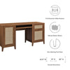 Modway Soma Desk Walnut MDY-EEI-6117-WAL